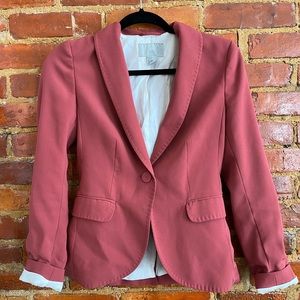 Size XS blush H&M blazer